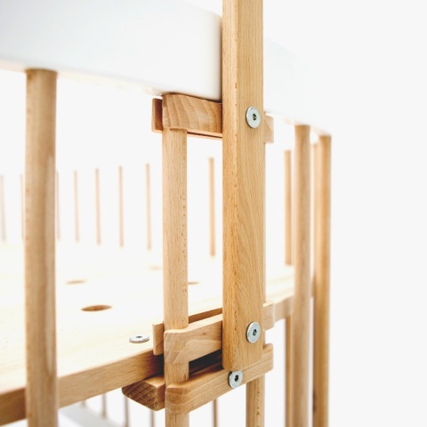 Uchwyt na baldachim naturalny buk